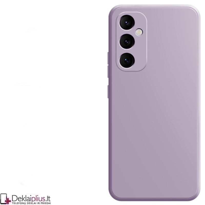 Liquid Air silikoninis šviesiai violetinis dėklas - su kameros apsauga (Samsung S24 Plus) Liquid Air silikoninis šviesiai violetinis dėklas - su kameros apsauga (Samsung S24 Plus)